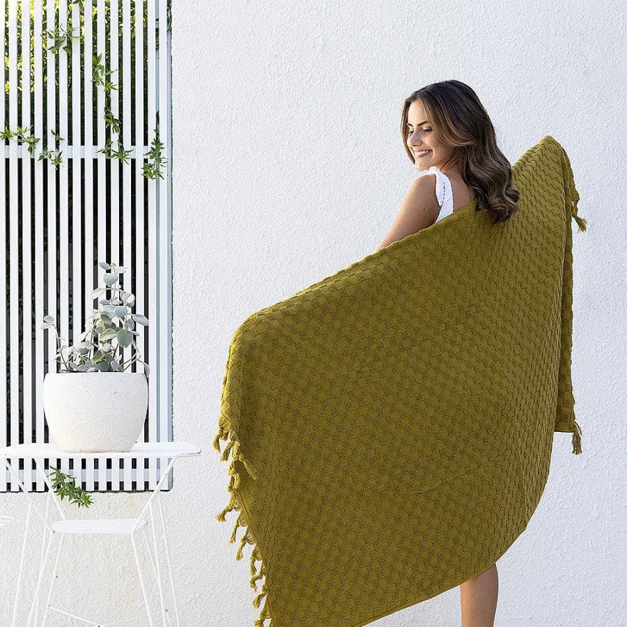 Outdoors Bambury | Paloma Beach Towel - Pickle