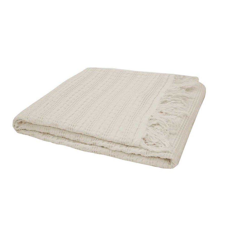 Living Bambury | Cybil Throw - Stone