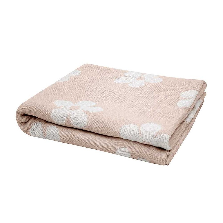 Living Bambury | Anthea Throw - Rosewater