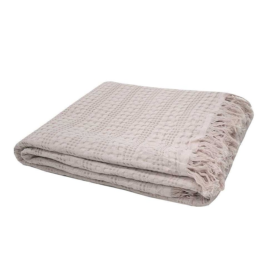 Living Bambury | Cybil Throw - Thistle