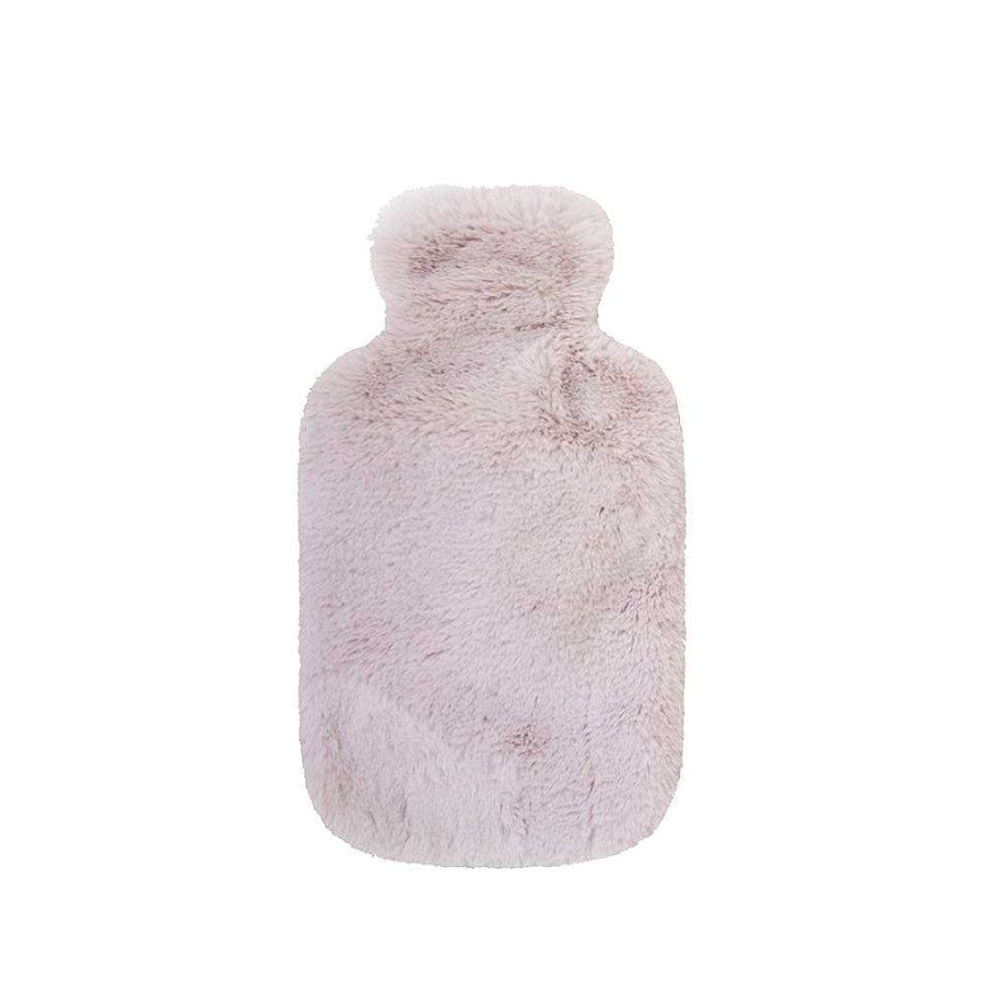 Living Bambury | Frida Faux Fur Hot Water Bottle - Thistle