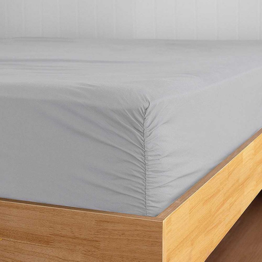 Bedroom Bambury | Tru Fit Sheet Set - Silver