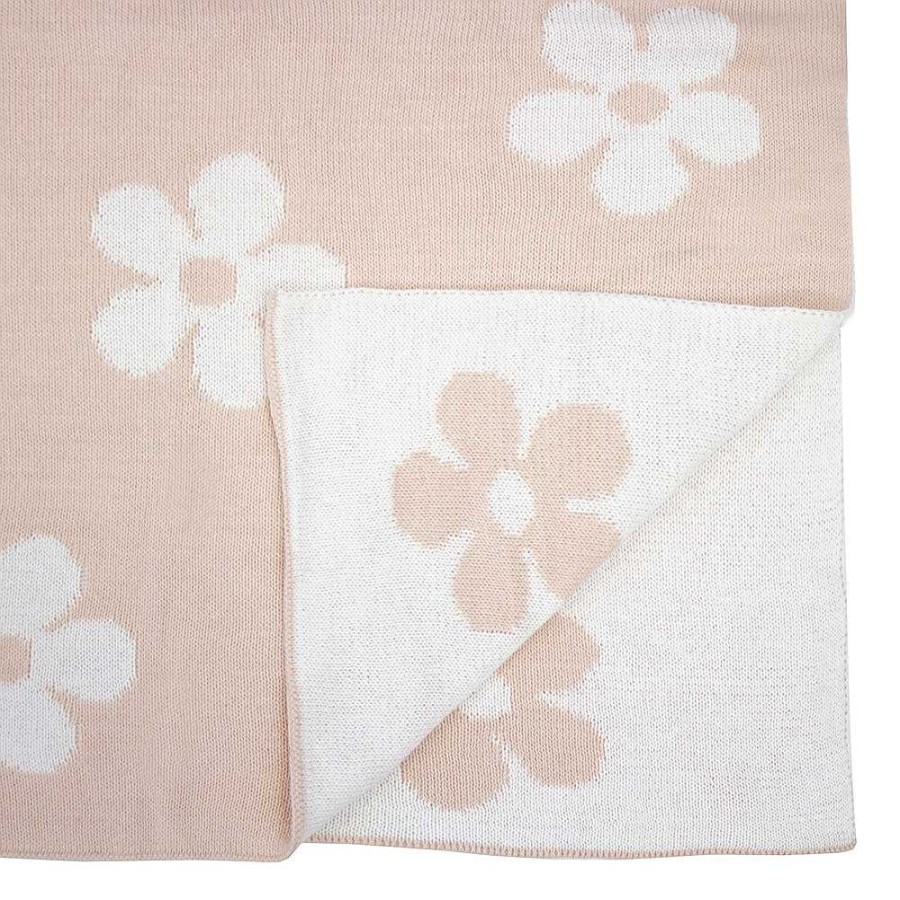 Living Bambury | Anthea Throw - Rosewater