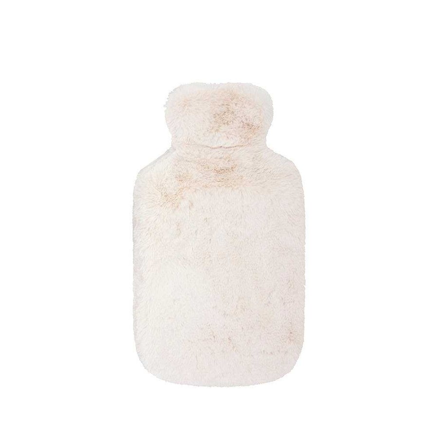 Living Bambury | Frida Faux Fur Hot Water Bottle - Snow