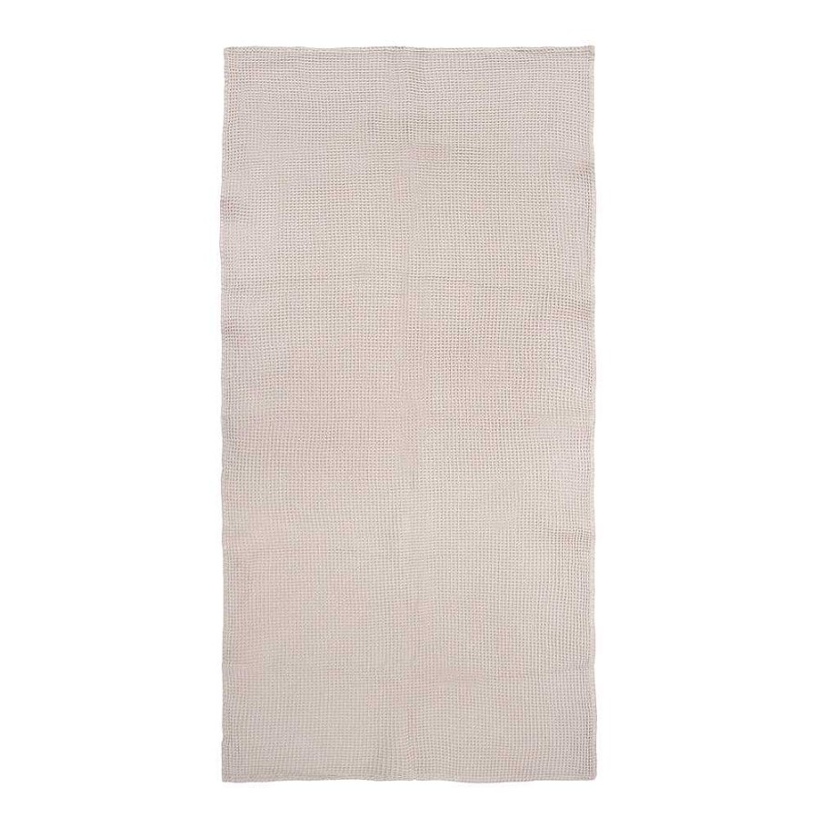 Bathroom Bambury | Waffle Towel - Pebble