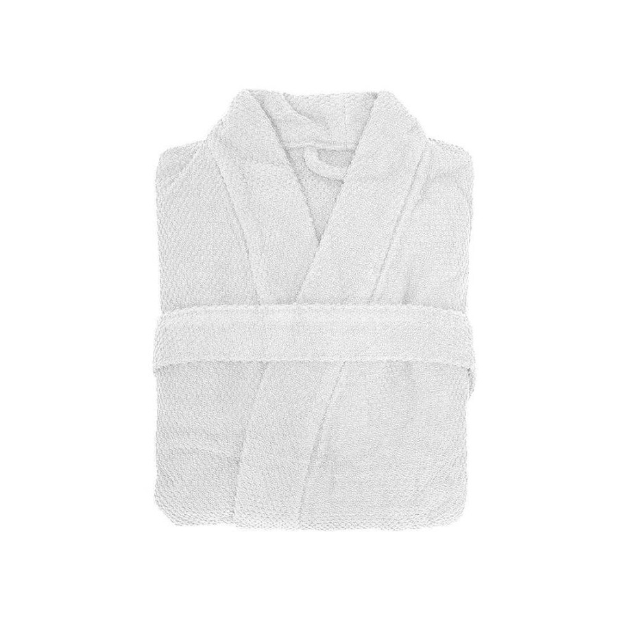 Bathroom Bambury | Angove Cotton Robe - White