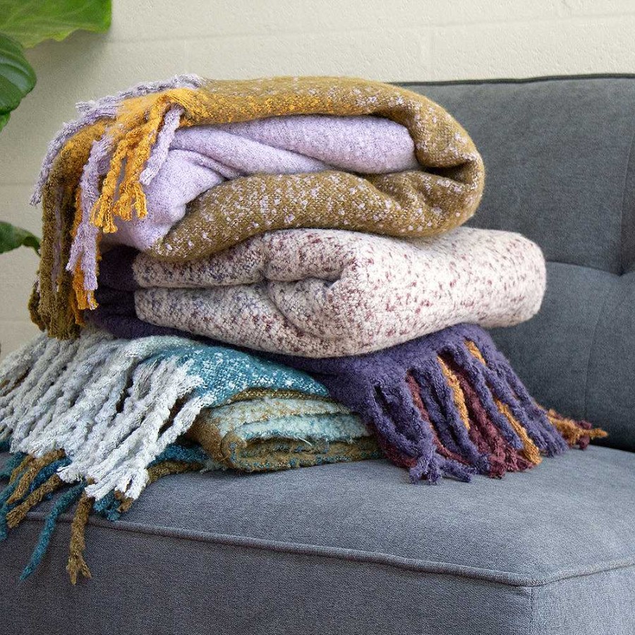 Living Bambury | Larkin Throw - Sorbet