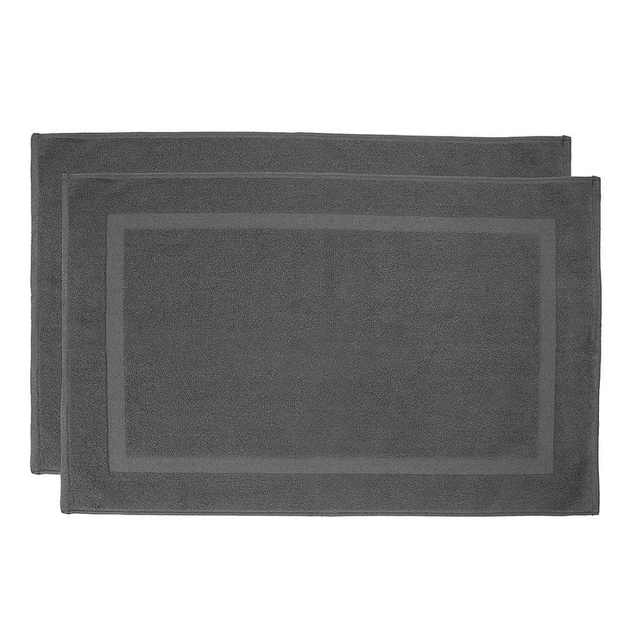 Bathroom Bambury | Chateau 2X Bath Mats (Commercial Range)