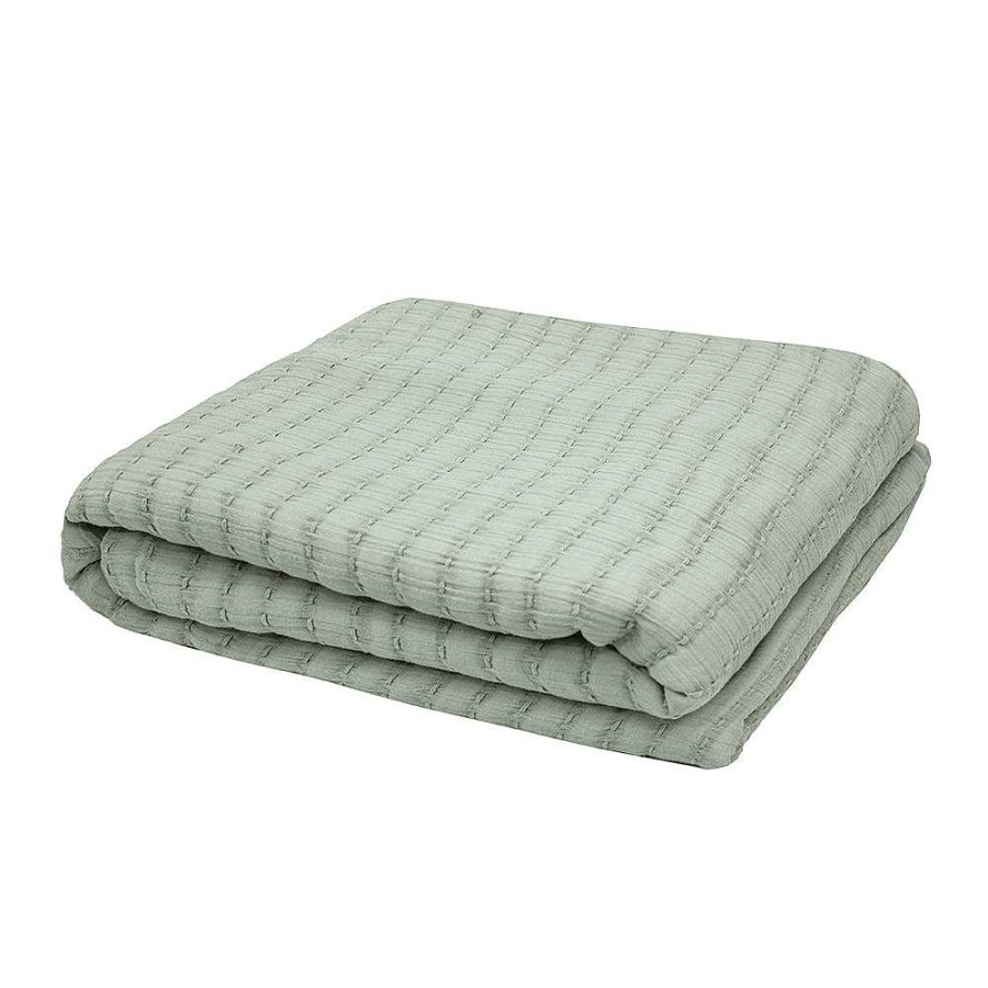 Living Bambury | Nova Throw - Sage