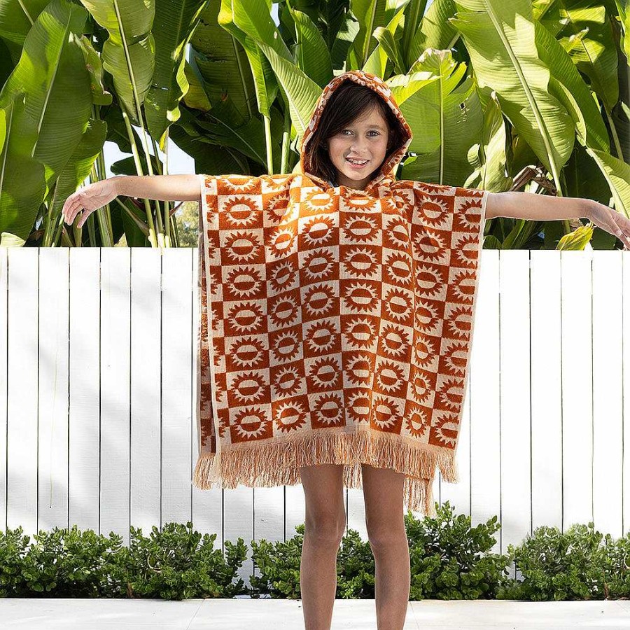 Outdoors Bambury | Sola Kids Poncho - Spice