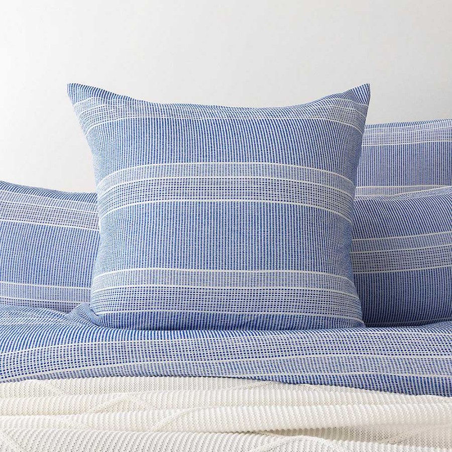 Bedroom Bambury | Juna European Pillowcase Blue