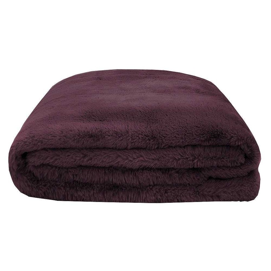 Living Bambury | Frida Throw - Plum