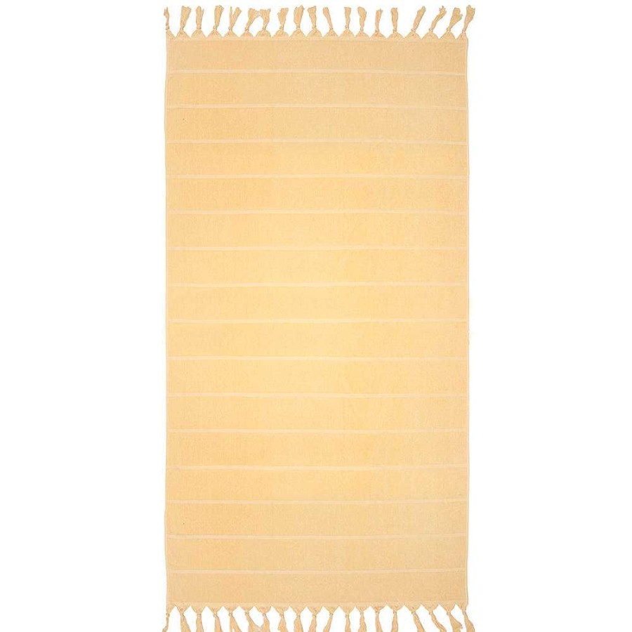 Outdoors Bambury | Santorini Beach Towel - Custard