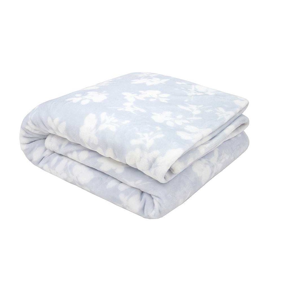 Bedroom Bambury | Lydia Ultraplush Blanket - Sky