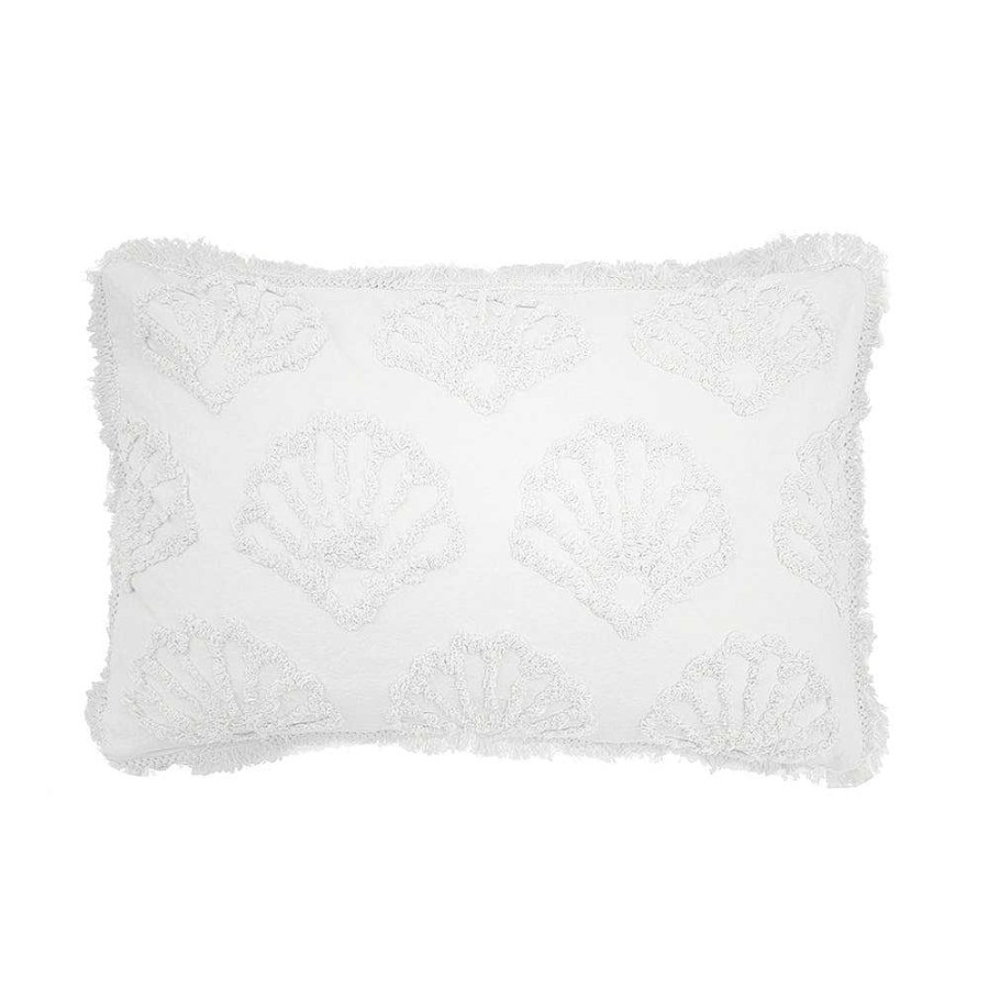 Bedroom Bambury | Hydra Coverlet Set - White