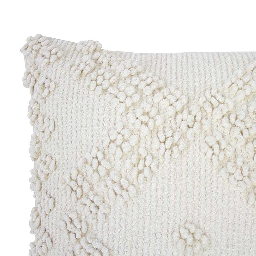 Living Bambury | Bronte Square Cushion - Ivory