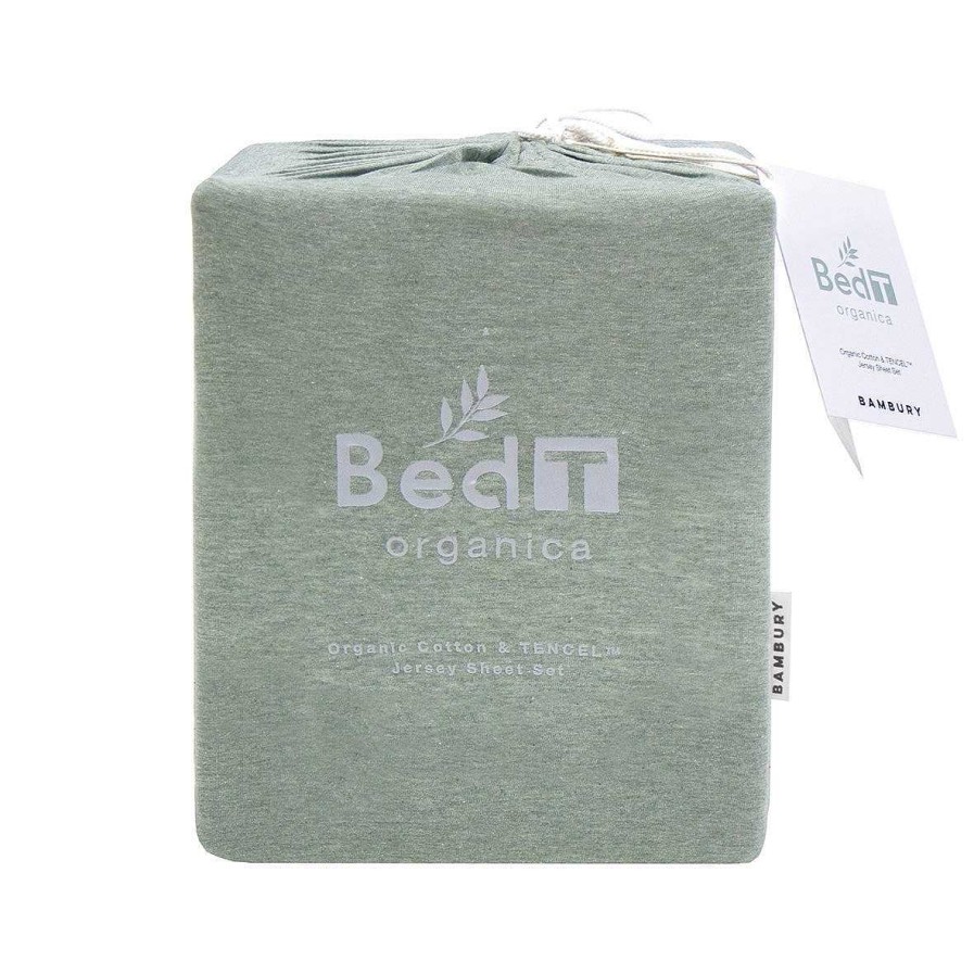 Bedroom Bambury | Bedt Organica Sheet Set - Sage