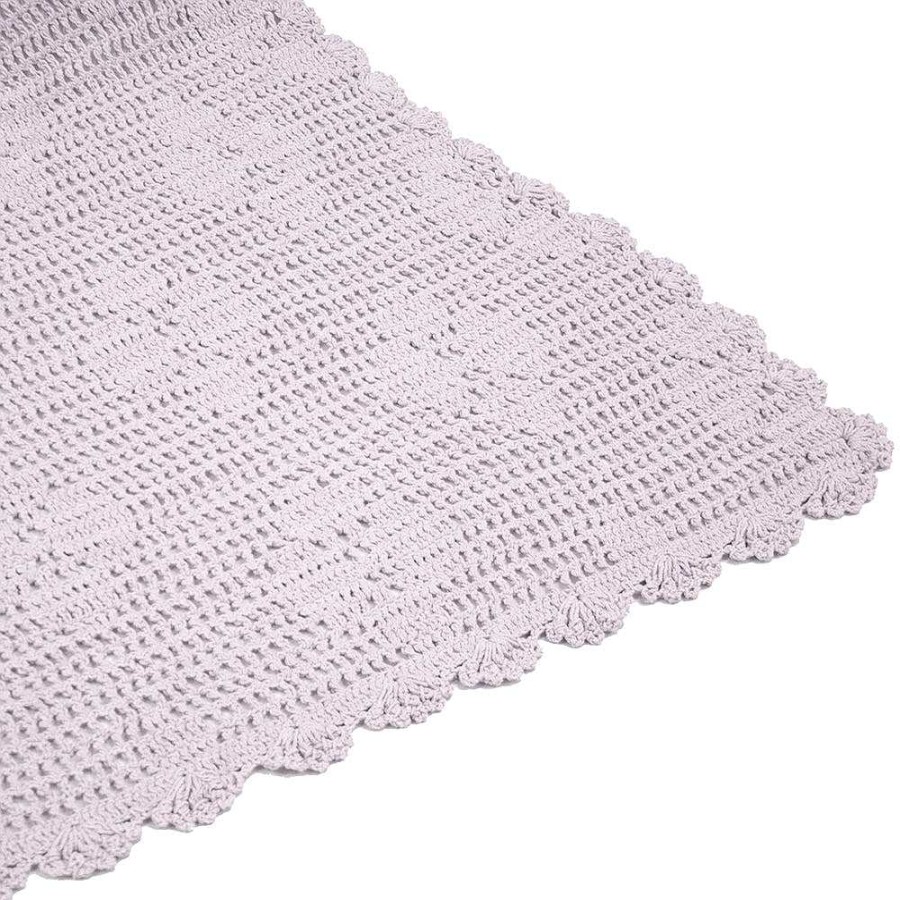 Living Bambury | Callista Throw - Lilac