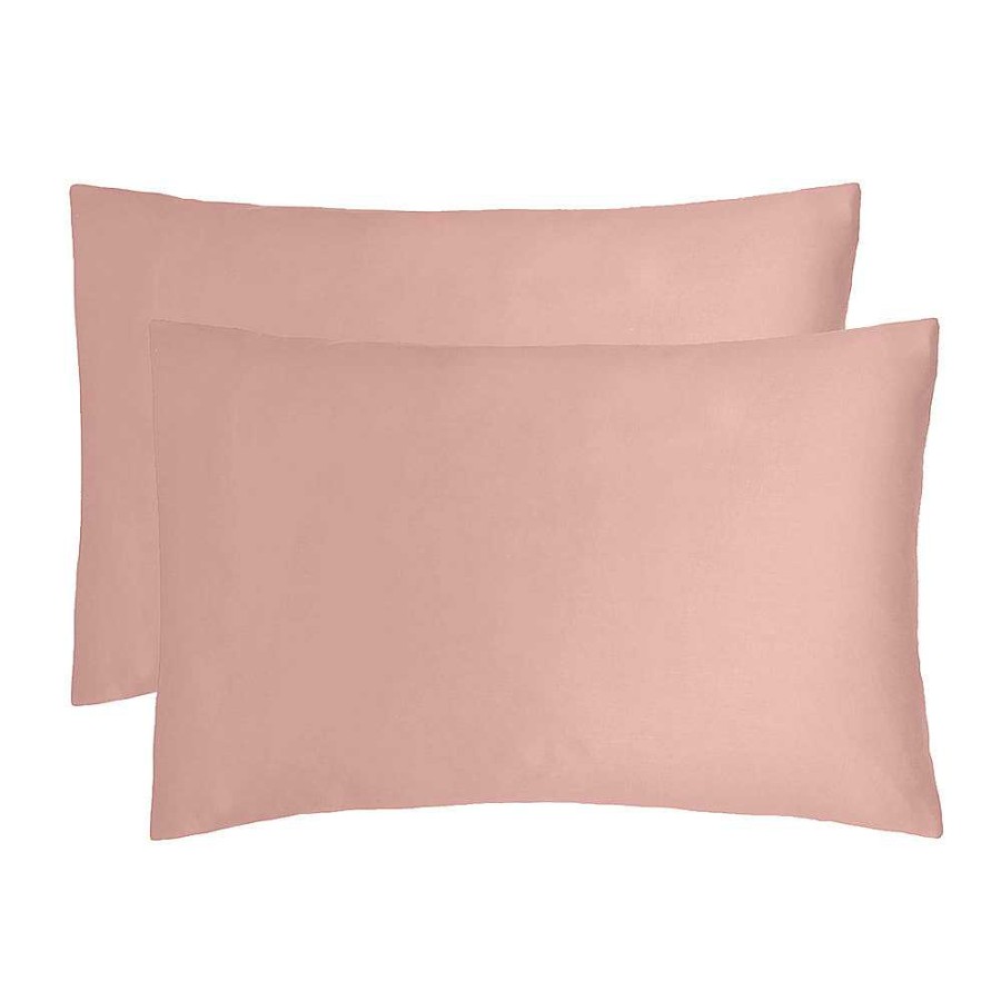 Bedroom Bambury | Bamboo Satin Pillowcases - Rose Pink